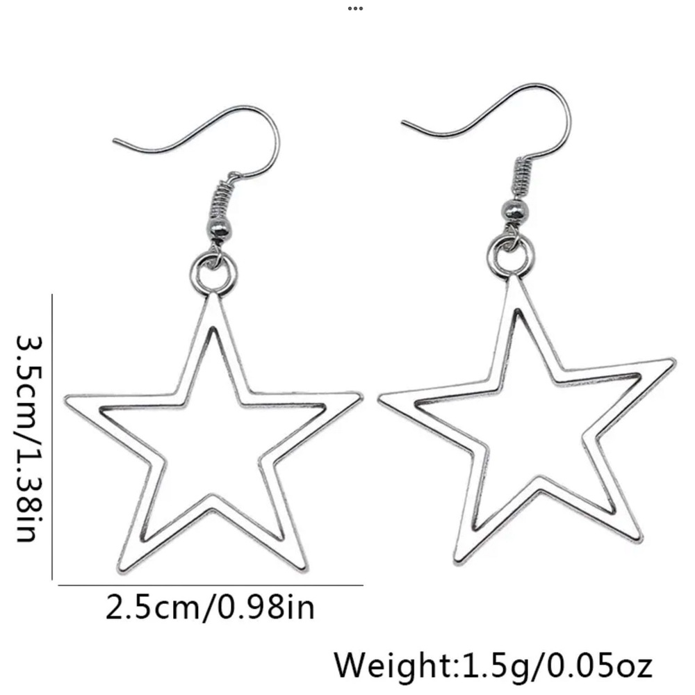 Silver Lightweight Laser-cut Leaf Earrings - Picture 5 of 5